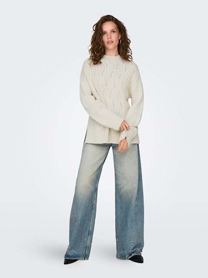 Пуловер ONLY Pullover, кремовый
Пуловер ONLY Pullover, кремовый