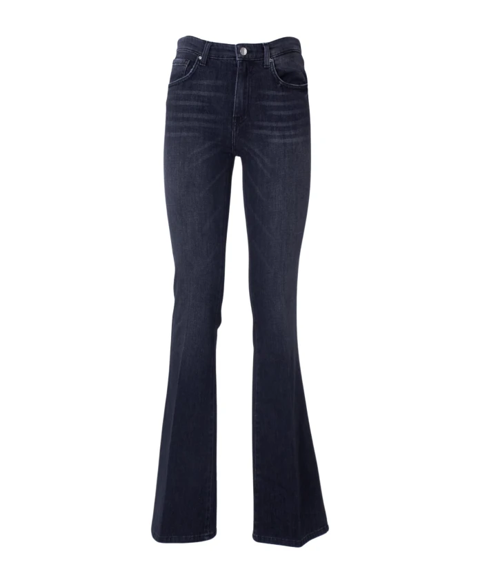 Черные джинсы-клеш с микроразрывами Relish, черный
Черные джинсы-клеш с микроразрывами Relish, черный