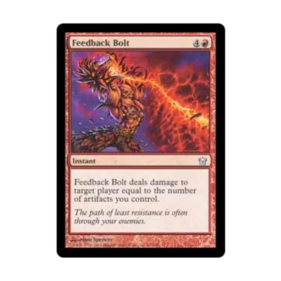 CCG Болт обратной связи (U), MTG - Fifth Dawn
CCG Болт обратной связи (U), MTG - Fifth Dawn