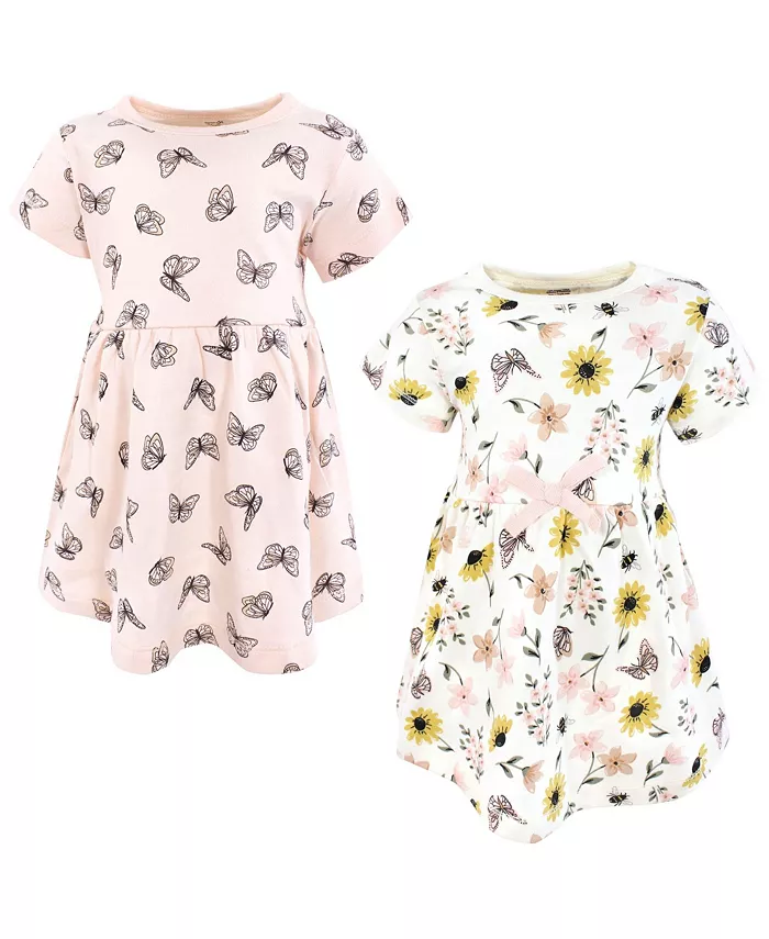 Детские платья для девочек из натурального хлопка комплект из двух моделей с коротким и длинным рукавом Touched By Nature, розовый
Детские платья для девочек из натурального хлопка комплект из двух моделей с коротким и длинным рукавом Touched By Nature, розовый