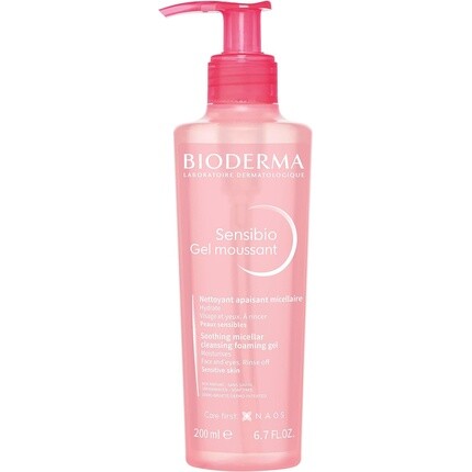 Sensibio Moussant Мягкий очищающий пенящийся гель - 200 мл, Bioderma
Sensibio Moussant Мягкий очищающий пенящийся гель - 200 мл, Bioderma