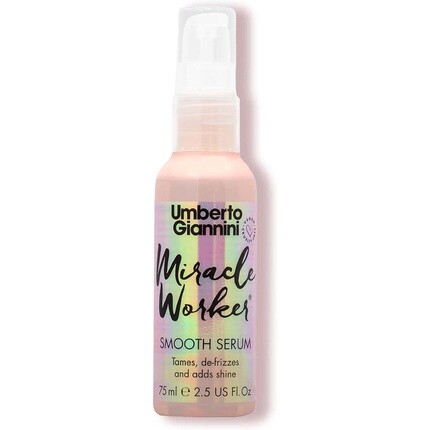 Umberto Giannini Miracle Worker Сыворотка для гладких волос, веганская, разглаживающая, разглаживающая, усиливающая блеск волос, 75 мл
Umberto Giannini Miracle Worker Сыворотка для гладких волос, веганская, разглаживающая, разглаживающая, усиливающая блеск волос, 75 мл