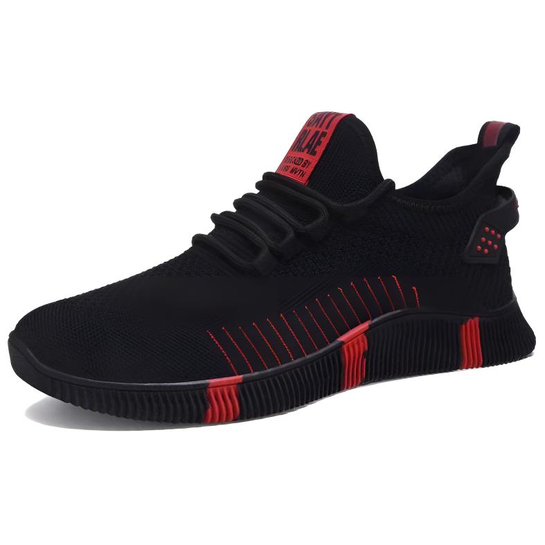 Влагоотводящие, износостойкие, дышащие низкие повседневные туфли для мужчин SENJIALUO, Black Red
Влагоотводящие, износостойкие, дышащие низкие повседневные туфли для мужчин SENJIALUO, Black Red