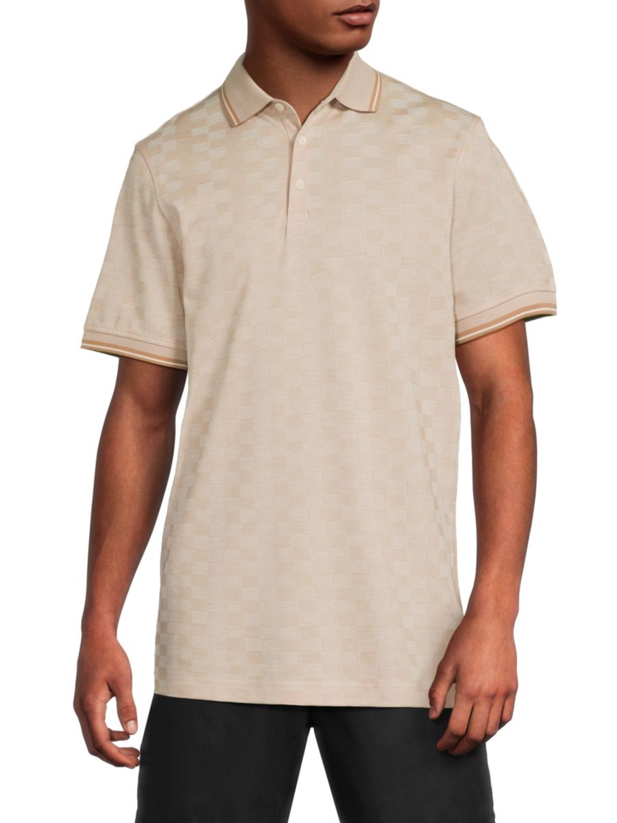 Хлопковое поло с тремя пуговицами Bugatchi, цвет Caramel
Хлопковое поло с тремя пуговицами Bugatchi, цвет Caramel