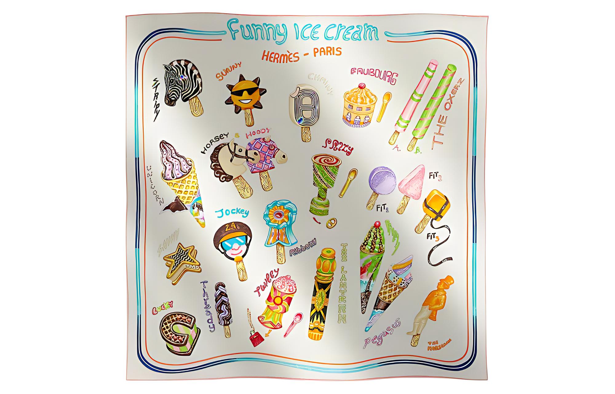 Шёлковый платок женский белый HERMES
Шёлковый платок женский белый HERMES