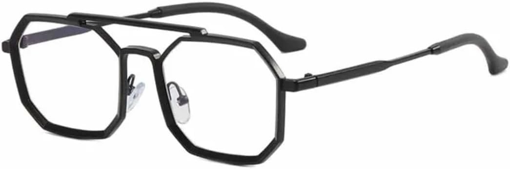 Солнцезащитные очки с защитой UV400 | Металлическая маленькая оправа с двойной перемычкой | Для женщин и мужчин | Для занятий спортом на открытом воздухе и вождения DSVIGF, Black Clear
Солнцезащитные очки с защитой UV400 | Металлическая маленькая оправа с двойной перемычкой | Для женщин и мужчин | Для занятий спортом на открытом воздухе и вождения DSVIGF, Black Clear