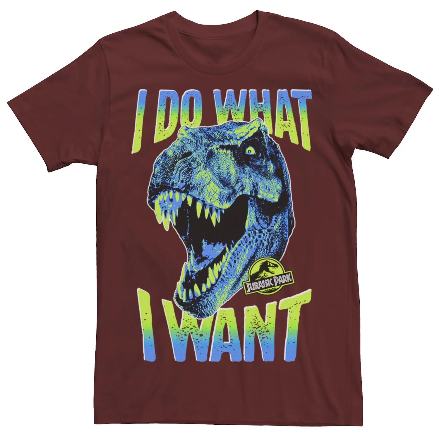 Мужская футболка Jurassic Park T-Rex I Do What I Want Licensed Character
Мужская футболка Jurassic Park T-Rex I Do What I Want Licensed Character