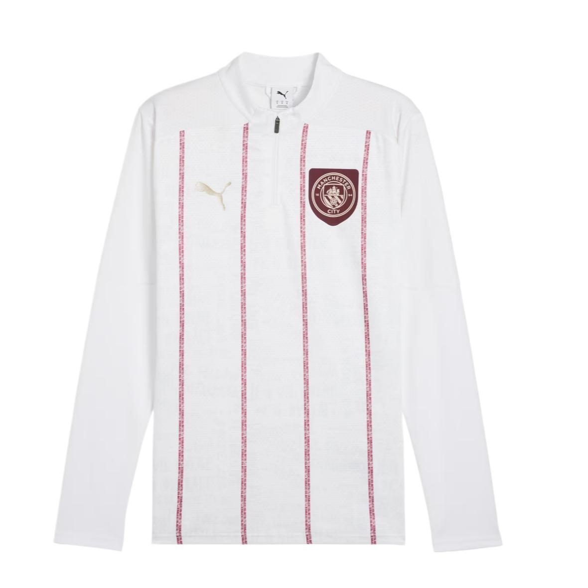 PUMA Футболка Manchester CityQuarter Zip Soccer Jersey Men's White
PUMA Футболка Manchester CityQuarter Zip Soccer Jersey Men's White