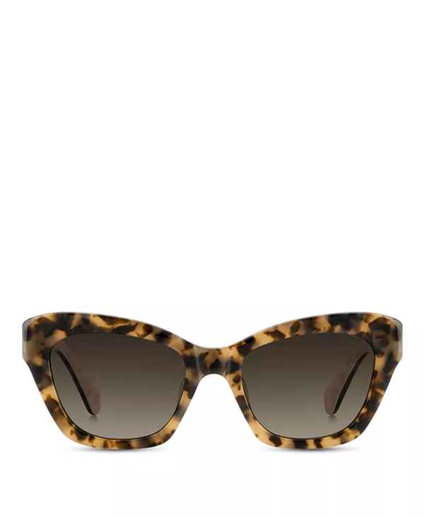 Солнцезащитные очки Daina «кошачий глаз», 51 мм Kate Spade New York, коричневый
Солнцезащитные очки Daina «кошачий глаз», 51 мм Kate Spade New York, коричневый