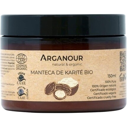 Уход за телом с маслом ши для лица, тела, волос, 150 мл, Arganour
Уход за телом с маслом ши для лица, тела, волос, 150 мл, Arganour