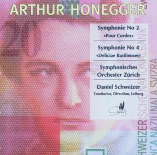 CD диск Honegger / Schweizer / Zurich Symphony Orchestra: Symphony 2 & 4 
CD диск Honegger / Schweizer / Zurich Symphony Orchestra: Symphony 2 & 4