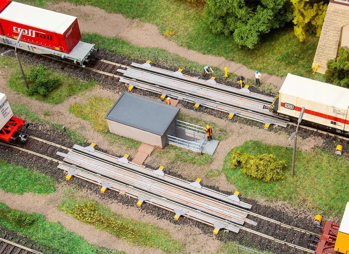 Комплект из 2 тормозных рельсов Faller 120320
Комплект из 2 тормозных рельсов Faller 120320