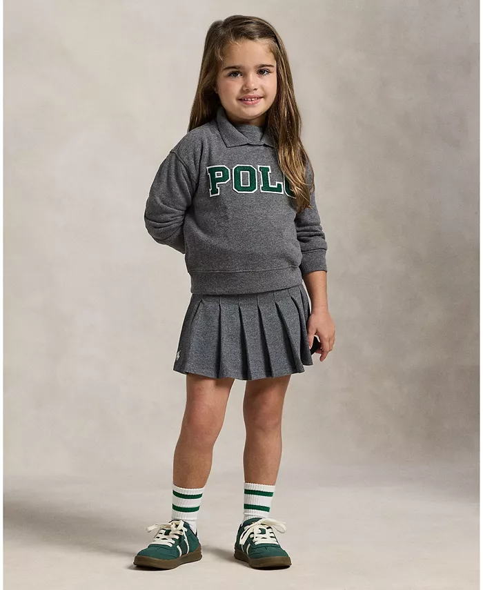 Детская плиссированная юбка-шорты для девочек размеров 2T-6X Polo Ralph Lauren, серый
Детская плиссированная юбка-шорты для девочек размеров 2T-6X Polo Ralph Lauren, серый