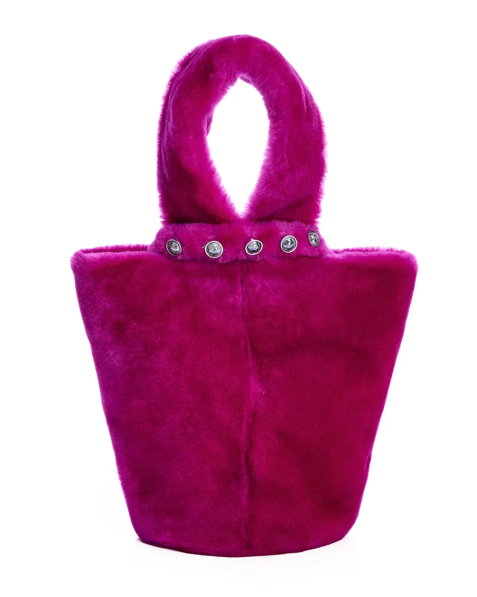 Сумочка из шерсти ягненка фуксии Maximilian, фуксия
Сумочка из шерсти ягненка фуксии Maximilian, фуксия