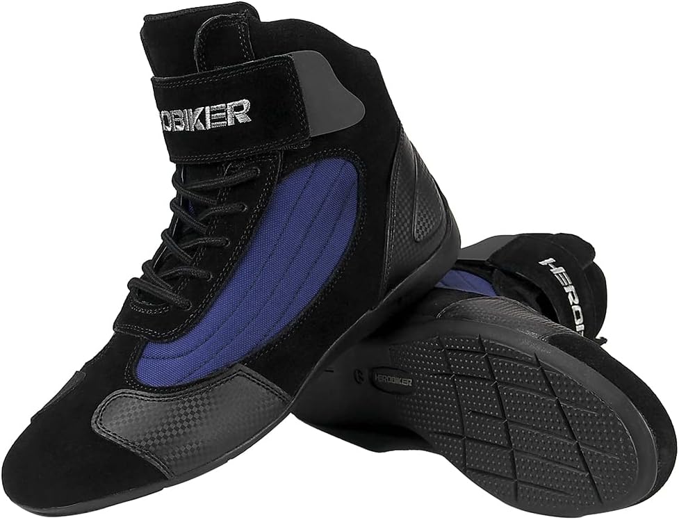 Мотоциклетные боевые ботинки HEROBIKER для мужчин, для гонок, походов и работы, средний верх, синий
Мотоциклетные боевые ботинки HEROBIKER для мужчин, для гонок, походов и работы, средний верх, синий