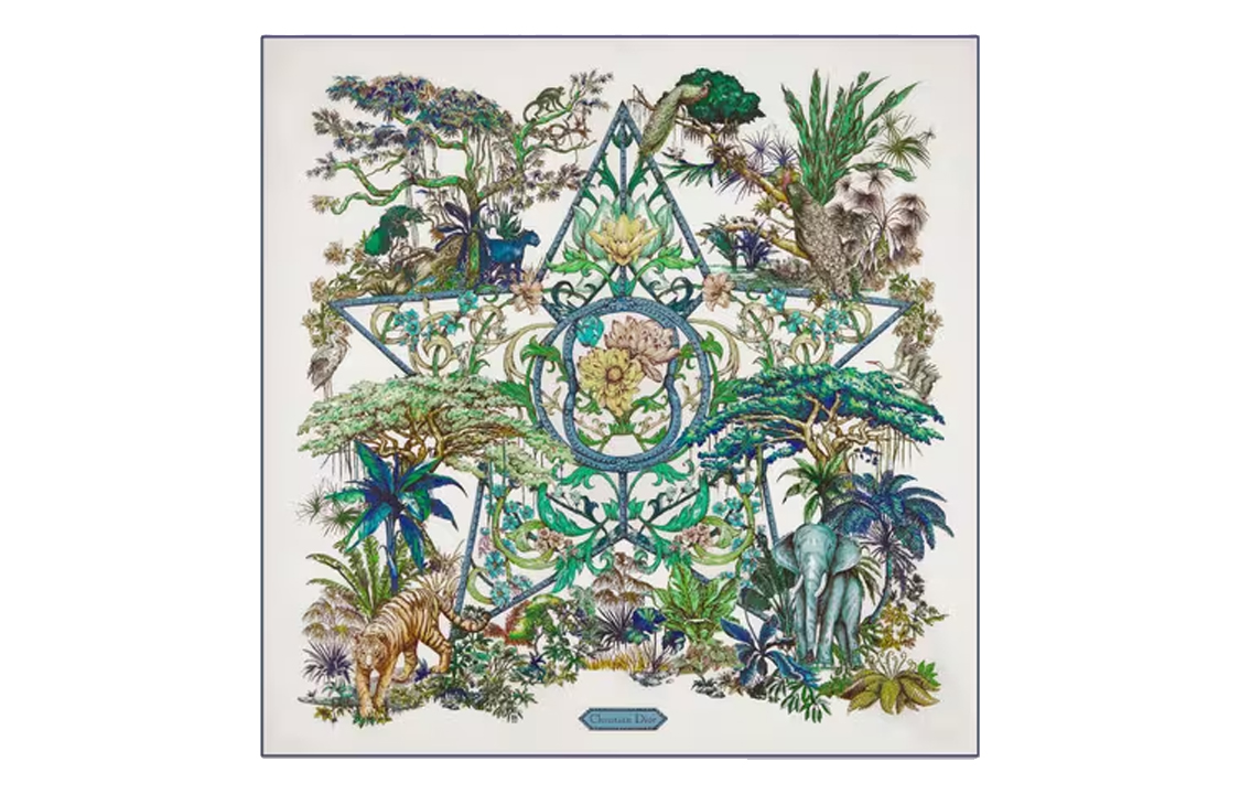 Шёлковый платок DIOR для женщин в многоцветном исполнении
Шёлковый платок DIOR для женщин в многоцветном исполнении