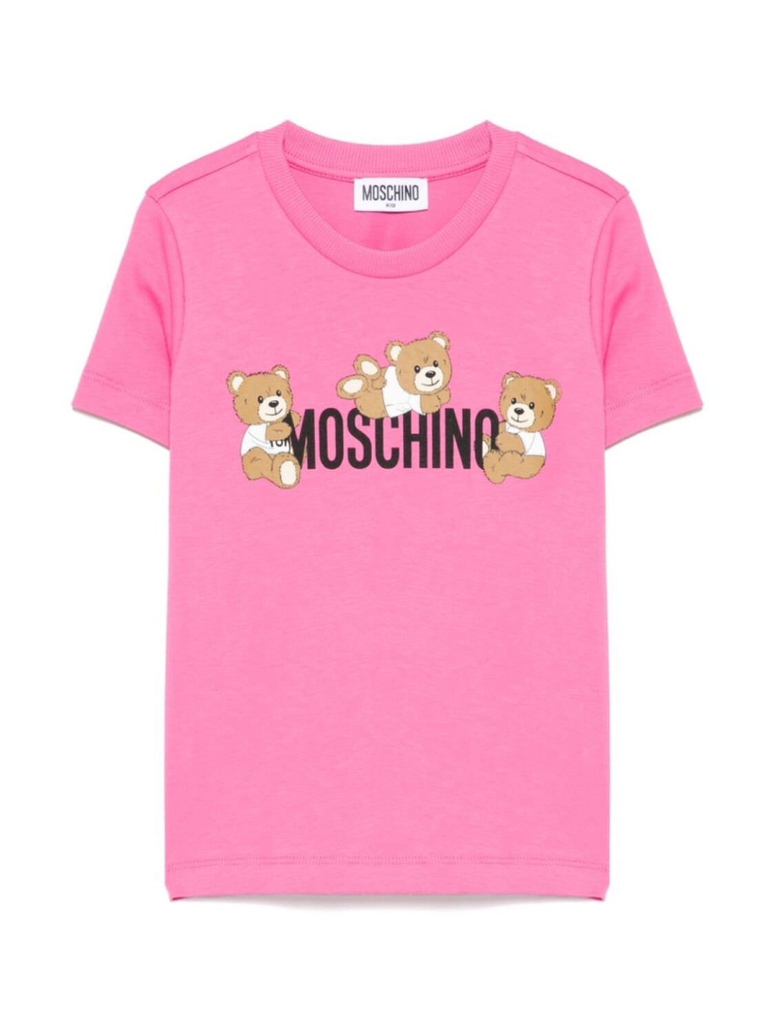 Футболка с логотипом Moschino Kids, розовый
Футболка с логотипом Moschino Kids, розовый