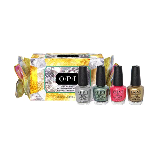 Упаковка мини-лаков для ногтей, стойкость до 7 дней Estuche Jewel Be Bold Cracker Opi, 1 UD
Упаковка мини-лаков для ногтей, стойкость до 7 дней Estuche Jewel Be Bold Cracker Opi, 1 UD