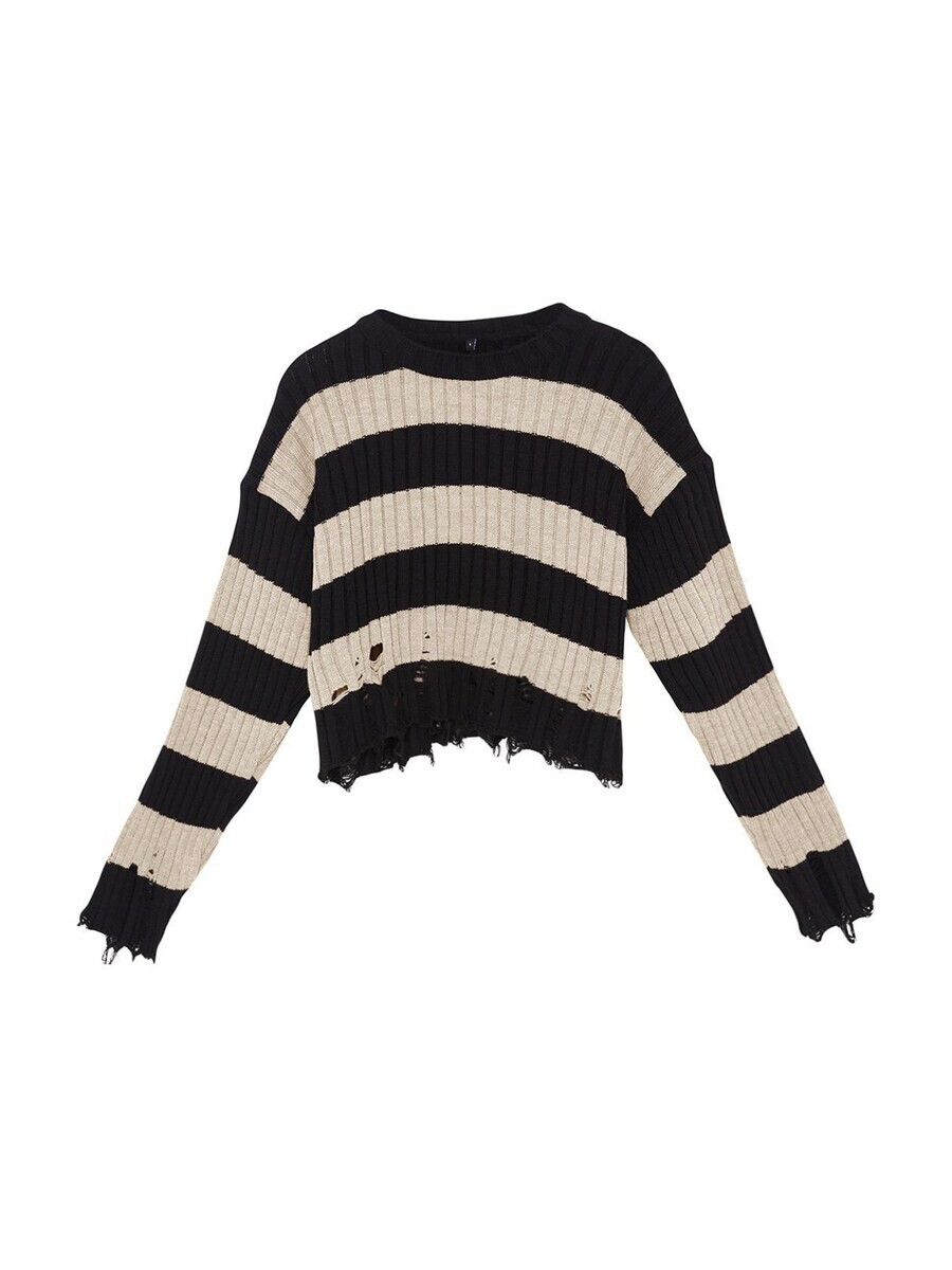 Тонкий вязаный свитер Trendyol Sweater, черный
Тонкий вязаный свитер Trendyol Sweater, черный