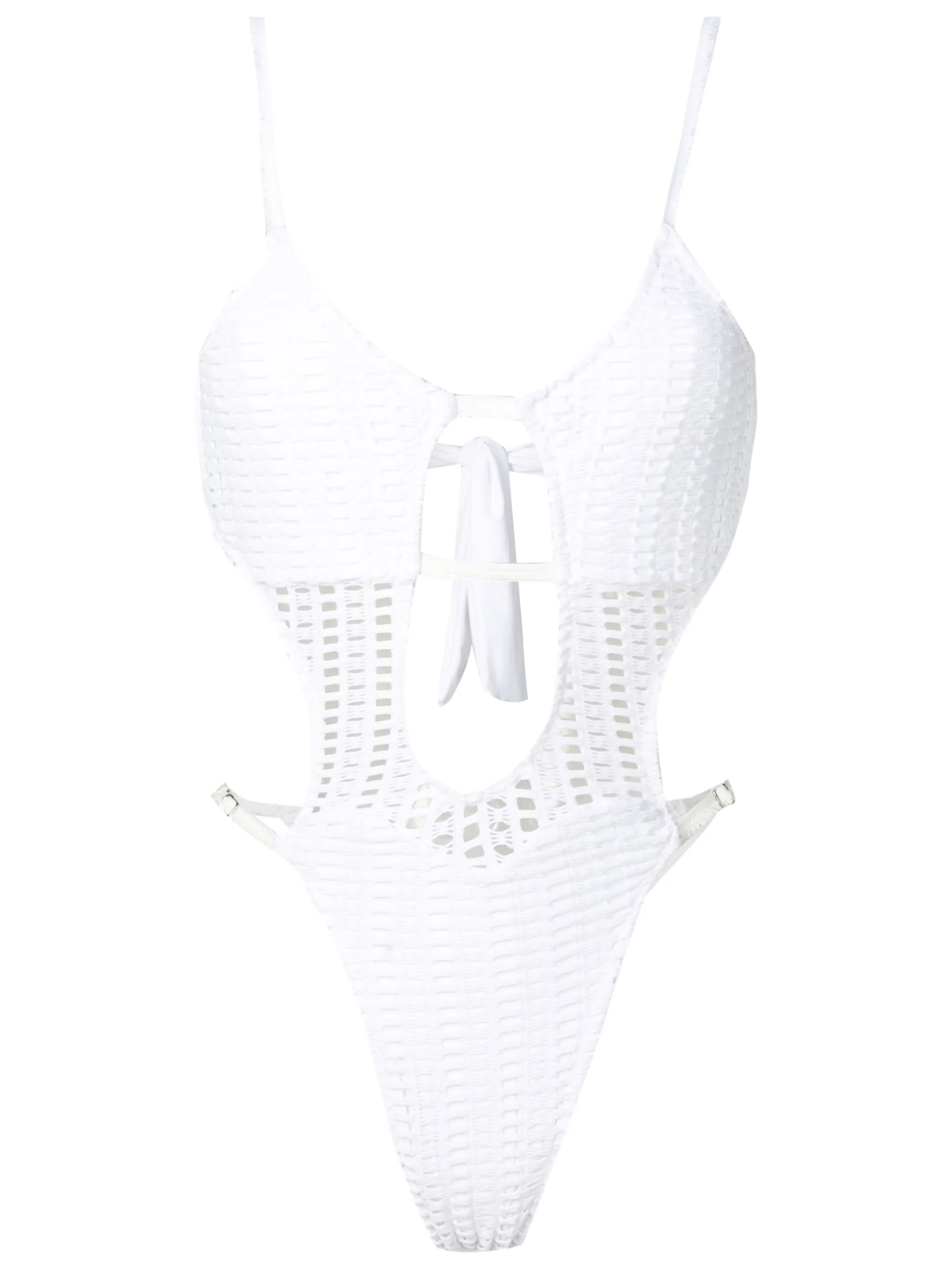 Купальник с вырезами Amir Slama, белый
Купальник с вырезами Amir Slama, белый