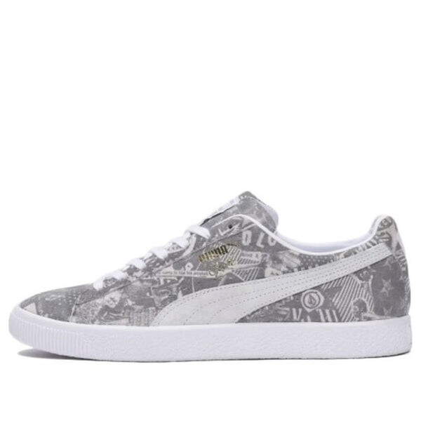 Кроссовки clyde rt x volcom 'grey' Puma, серый 
Кроссовки clyde rt x volcom 'grey' Puma, серый
