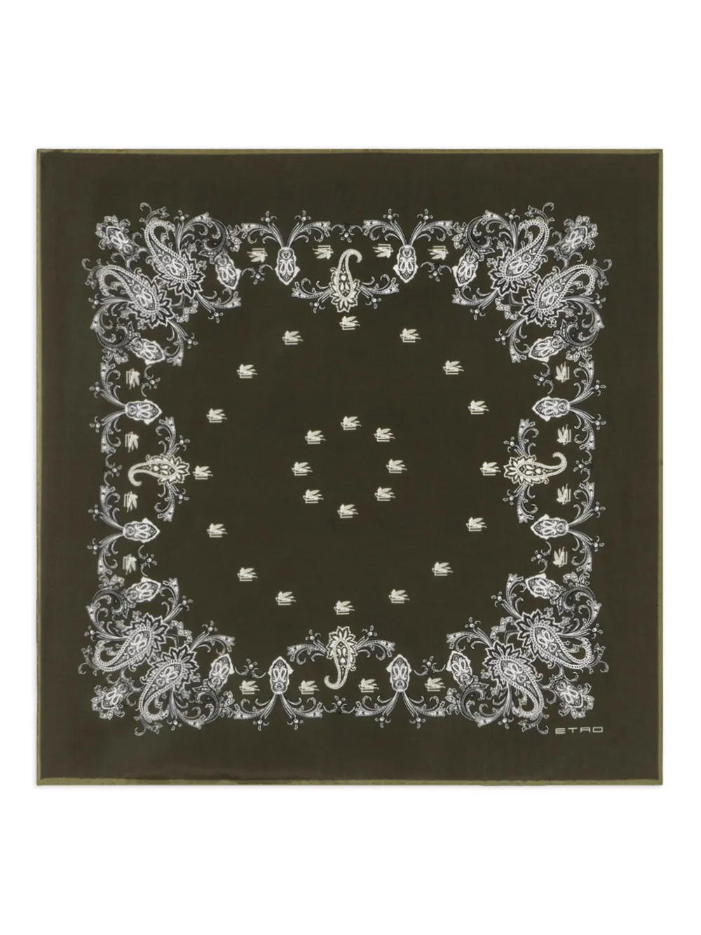 Шарф с узором пейсли Etro, зеленый
Шарф с узором пейсли Etro, зеленый