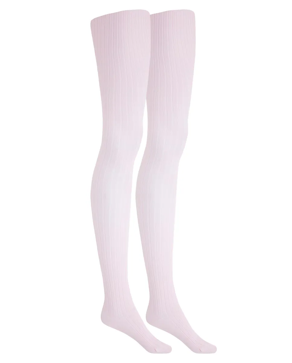 Комплект из 2 хлопковых колготок в рубчик Punto Blanco, розовый
Комплект из 2 хлопковых колготок в рубчик Punto Blanco, розовый