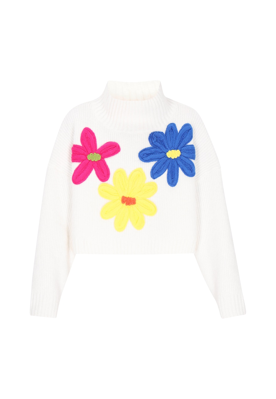 Большой свитер IZIA, от белого
Большой свитер IZIA, от белого