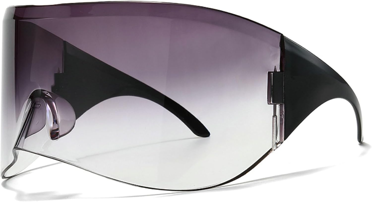 Большие модные солнцезащитные очки-обтекатели для женщин и мужчин, концертные очки в стиле 2000-х, ретро, Y2K, большие безрамочные солнцезащитные очки-щитки mincl, Gray
Большие модные солнцезащитные очки-обтекатели для женщин и мужчин, концертные очки в стиле 2000-х, ретро, Y2K, большие безрамочные солнцезащитные очки-щитки mincl, Gray