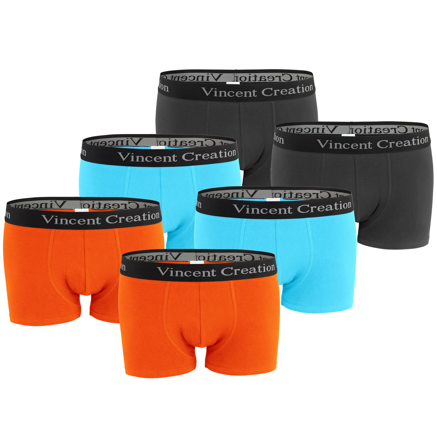 Боксеры Vincent Creation Boxershorts-Hipster 6 Stück, цвет orange/türkis/anthrazit
Боксеры Vincent Creation Boxershorts-Hipster 6 Stück, цвет orange/türkis/anthrazit
