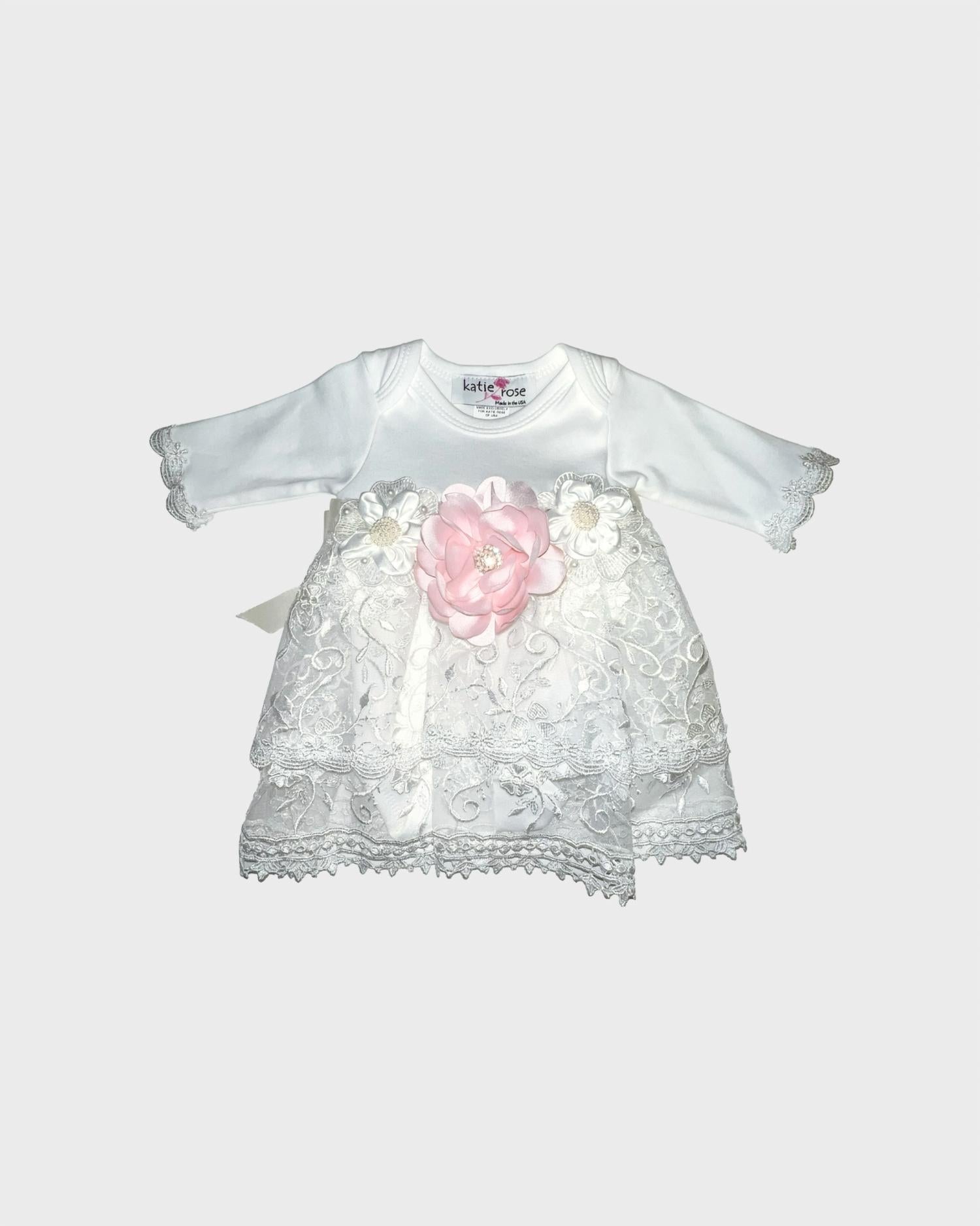 Платье Mya для девочек белого цвета Katie Rose, белый
Платье Mya для девочек белого цвета Katie Rose, белый