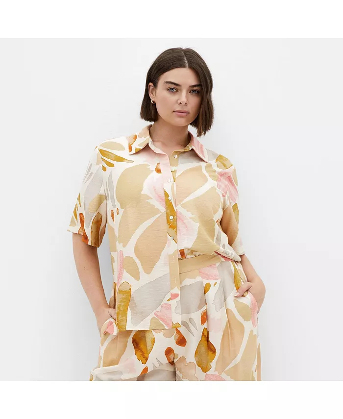 Рубашка Surface Level больших размеров CITY CHIC, коричневый/бежевый
Рубашка Surface Level больших размеров CITY CHIC, коричневый/бежевый