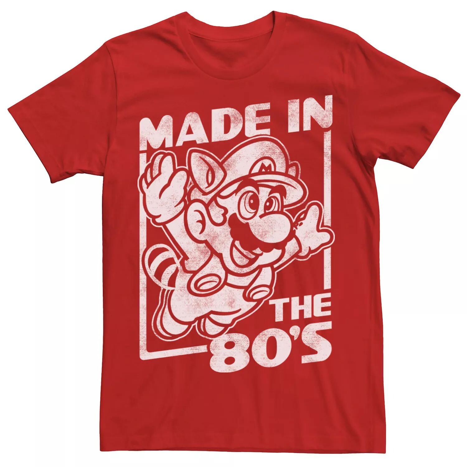 Мужская футболка Super Mario Tanooki Mario Made In The 80-х Licensed Character
Мужская футболка Super Mario Tanooki Mario Made In The 80-х Licensed Character