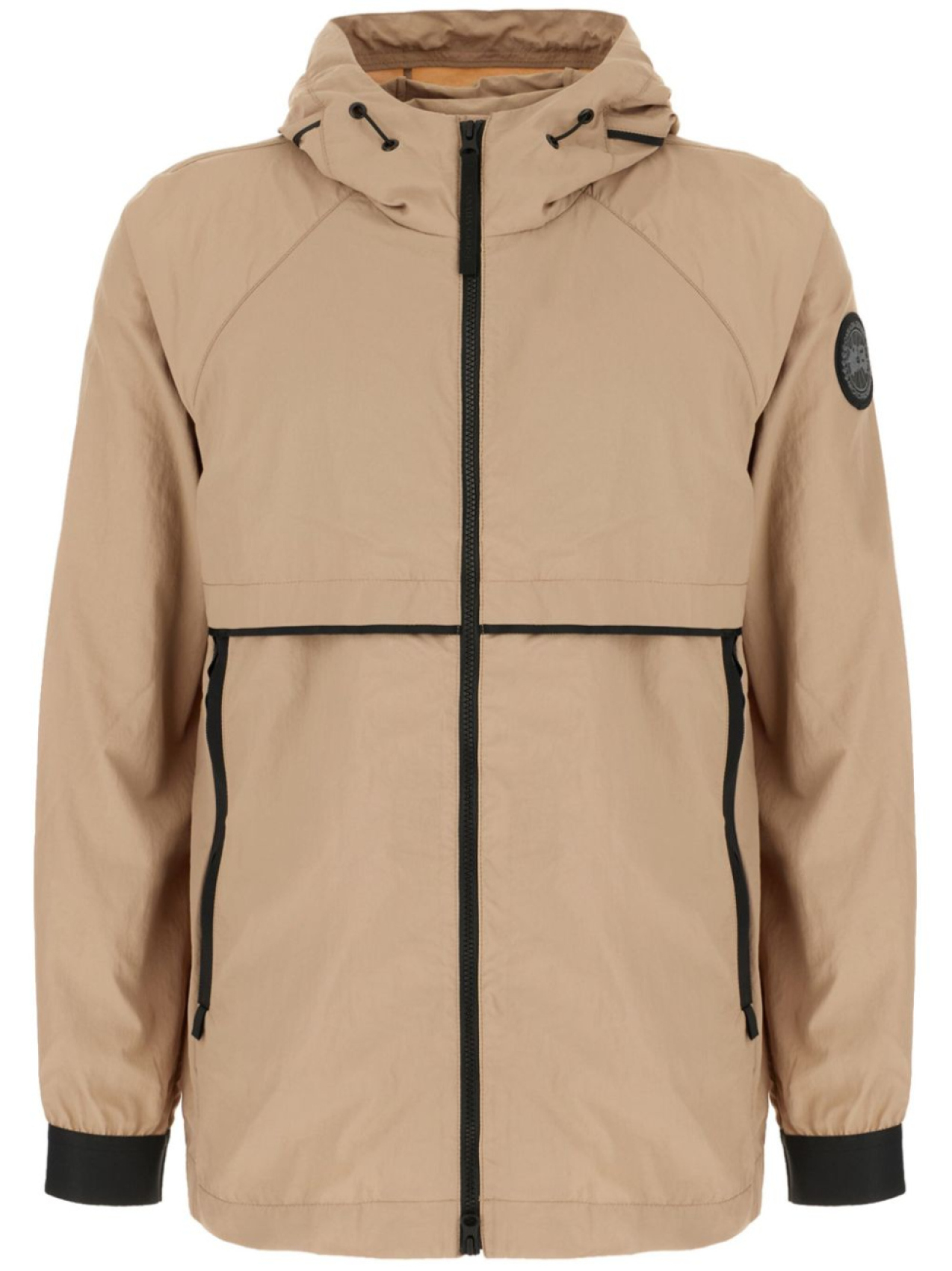 Canada Goose куртка с нашивкой-логотипом, коричневый 
Canada Goose куртка с нашивкой-логотипом, коричневый