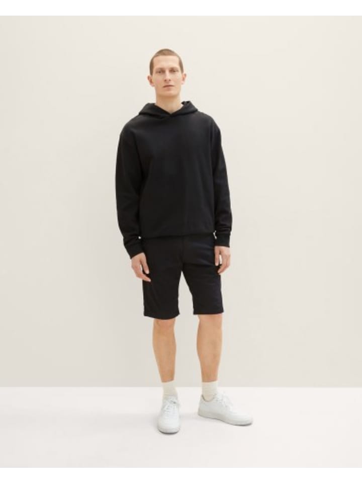 Тканевые шорты Tom Tailor, черный
Тканевые шорты Tom Tailor, черный