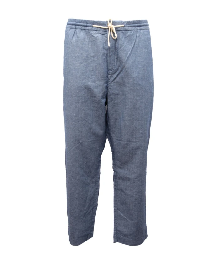 Брюки из хлопка и льна, стандартного зауженного кроя. Scotch & Soda, синий
Брюки из хлопка и льна, стандартного зауженного кроя. Scotch & Soda, синий