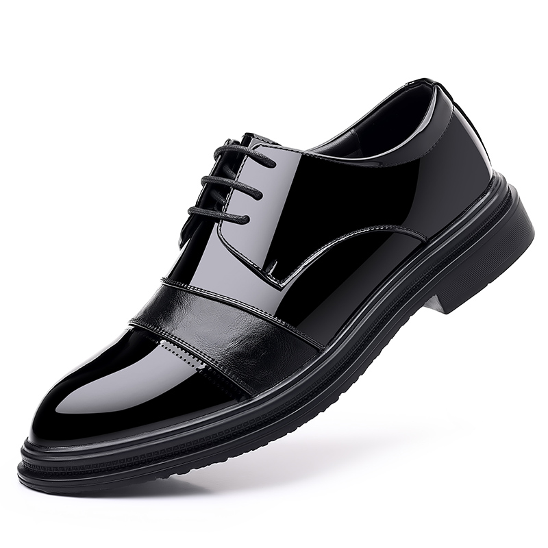 JIETEGONGYANG Туфли мужские черные
JIETEGONGYANG Туфли мужские черные