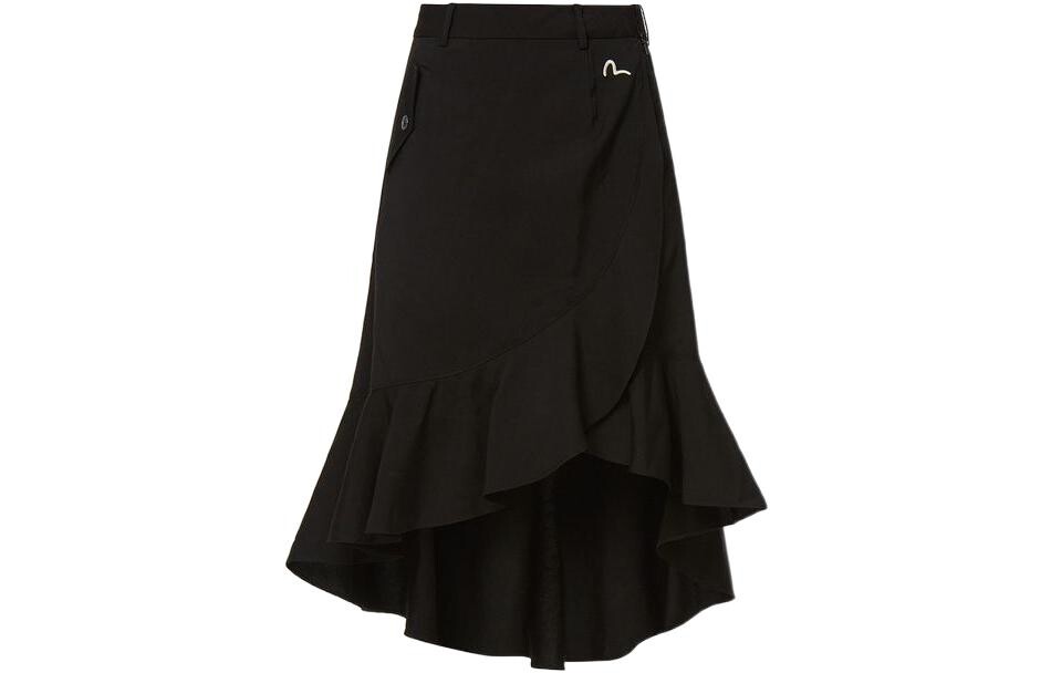 Повседневная длинная юбка женская черная Evisu
Повседневная длинная юбка женская черная Evisu