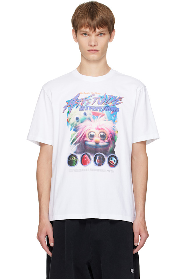 Martine Rose Белая классическая футболка
Martine Rose Белая классическая футболка