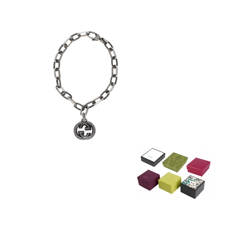 GUCCI Серебряный браслет с переплетающимся g
GUCCI Серебряный браслет с переплетающимся g