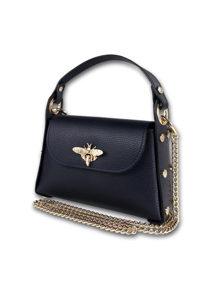 Кожаная сумка через плечо Toscanto, темно-синяя, примерно 19 см Toscanto
Кожаная сумка через плечо Toscanto, темно-синяя, примерно 19 см Toscanto