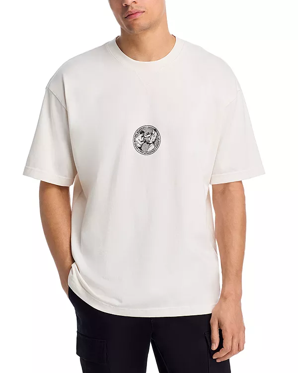 Футболка с графическим принтом Dwresto Hugo, белый
Футболка с графическим принтом Dwresto Hugo, белый