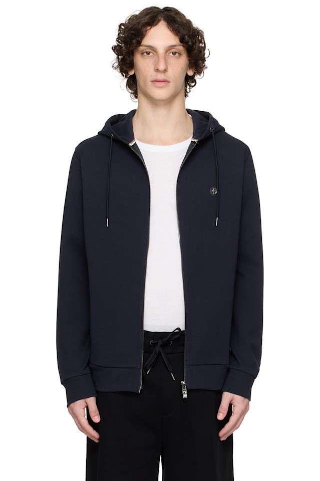 Зип худи Boss, синий
Зип худи Boss, синий