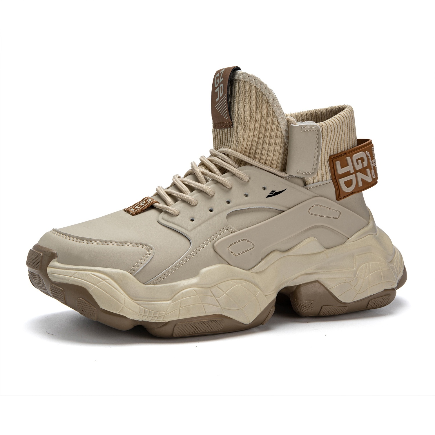 Kuding Утепленные дышащие противоскользящие износостойкие легкие утепленные высокие повседневные ботинки мужские бежевые, цвет Beige, Fleece-Lined Insulated Shoes
Kuding Утепленные дышащие противоскользящие износостойкие легкие утепленные высокие повседневные ботинки мужские бежевые, цвет Beige, Fleece-Lined Insulated Shoes