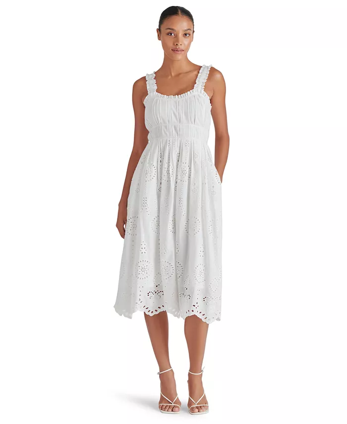 Женское платье Harmony Cordon Eyelet Steve Madden, белый
Женское платье Harmony Cordon Eyelet Steve Madden, белый