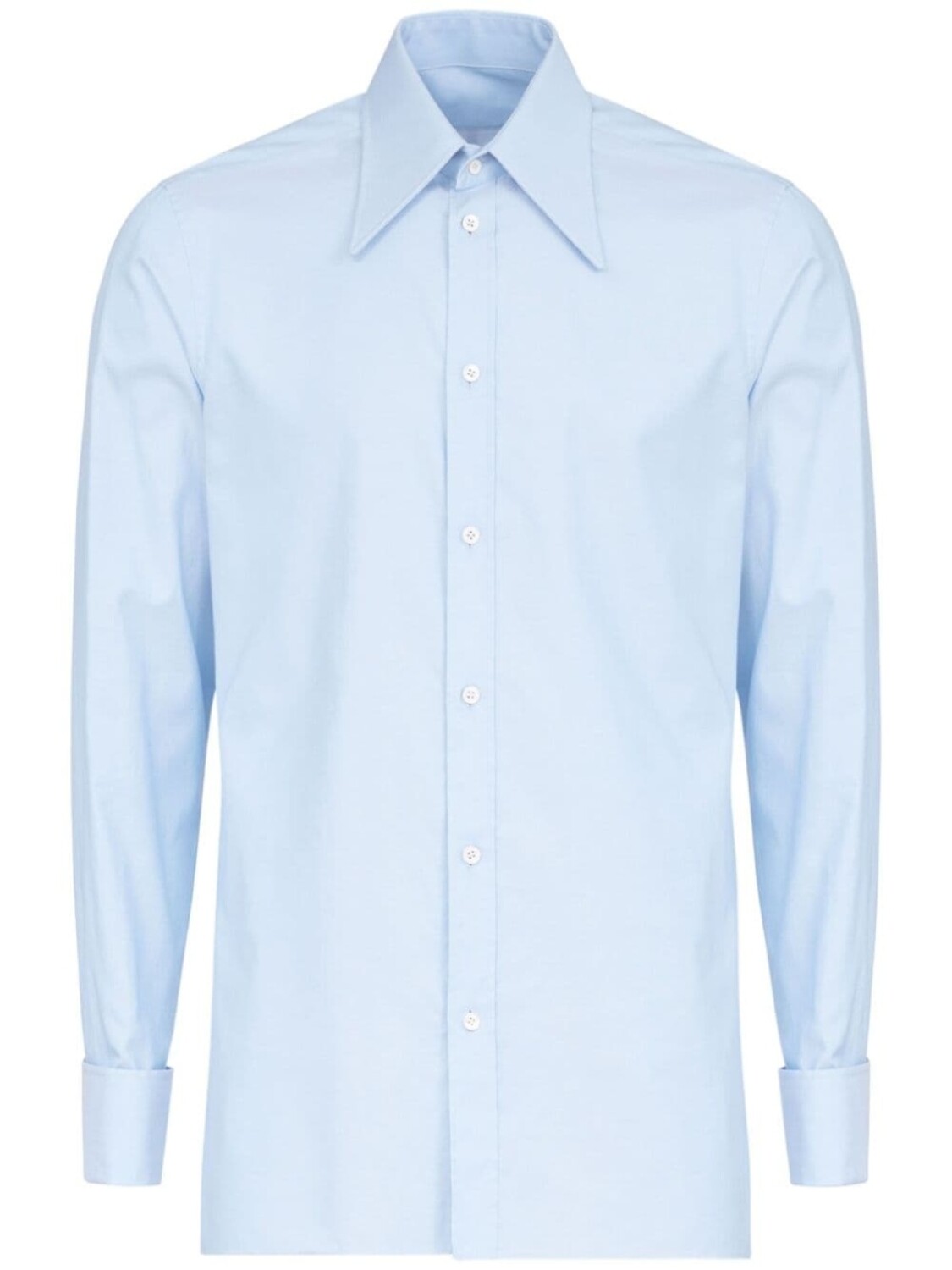 Maison Margiela рубашка с объемным воротником, синий
Maison Margiela рубашка с объемным воротником, синий