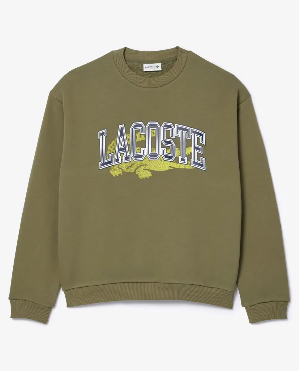 Мужская плюшевая толстовка свободного кроя Lacoste, цвет Verde Militar
Мужская плюшевая толстовка свободного кроя Lacoste, цвет Verde Militar
