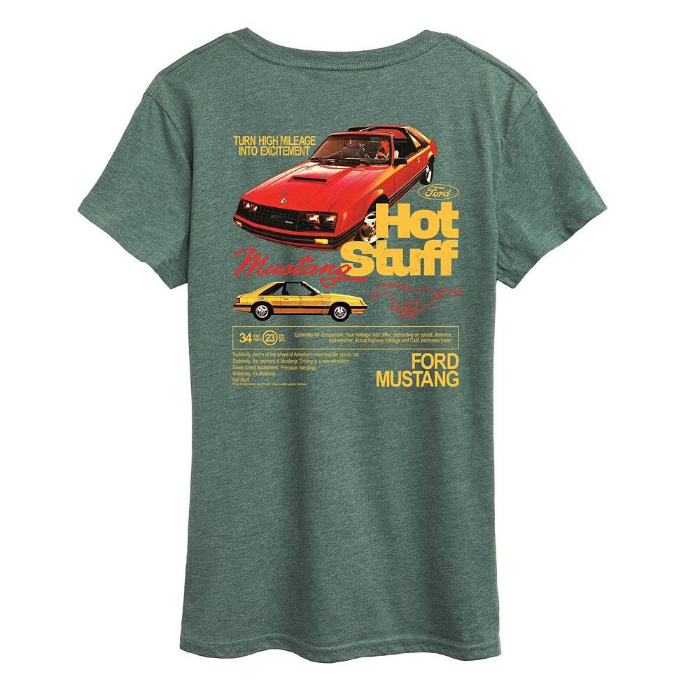Женская футболка Ford Mustang 1981 года с графическим рисунком Licensed Character, цвет Heather Green
Женская футболка Ford Mustang 1981 года с графическим рисунком Licensed Character, цвет Heather Green