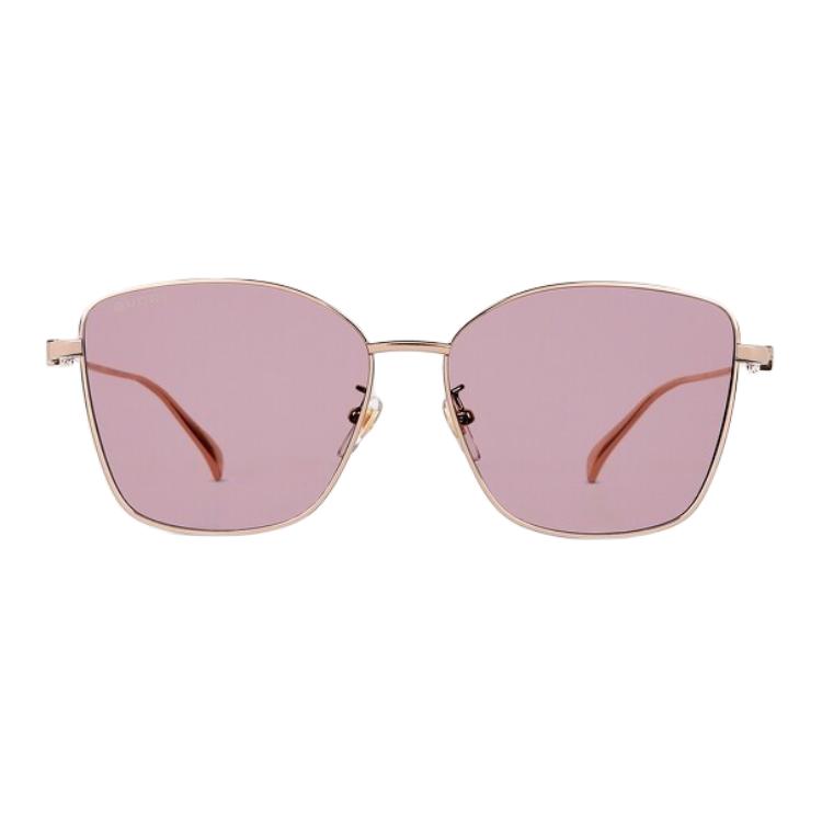 GUCCI Солнцезащитные очки Butterfly frame, Rose Gold 
GUCCI Солнцезащитные очки Butterfly frame, Rose Gold