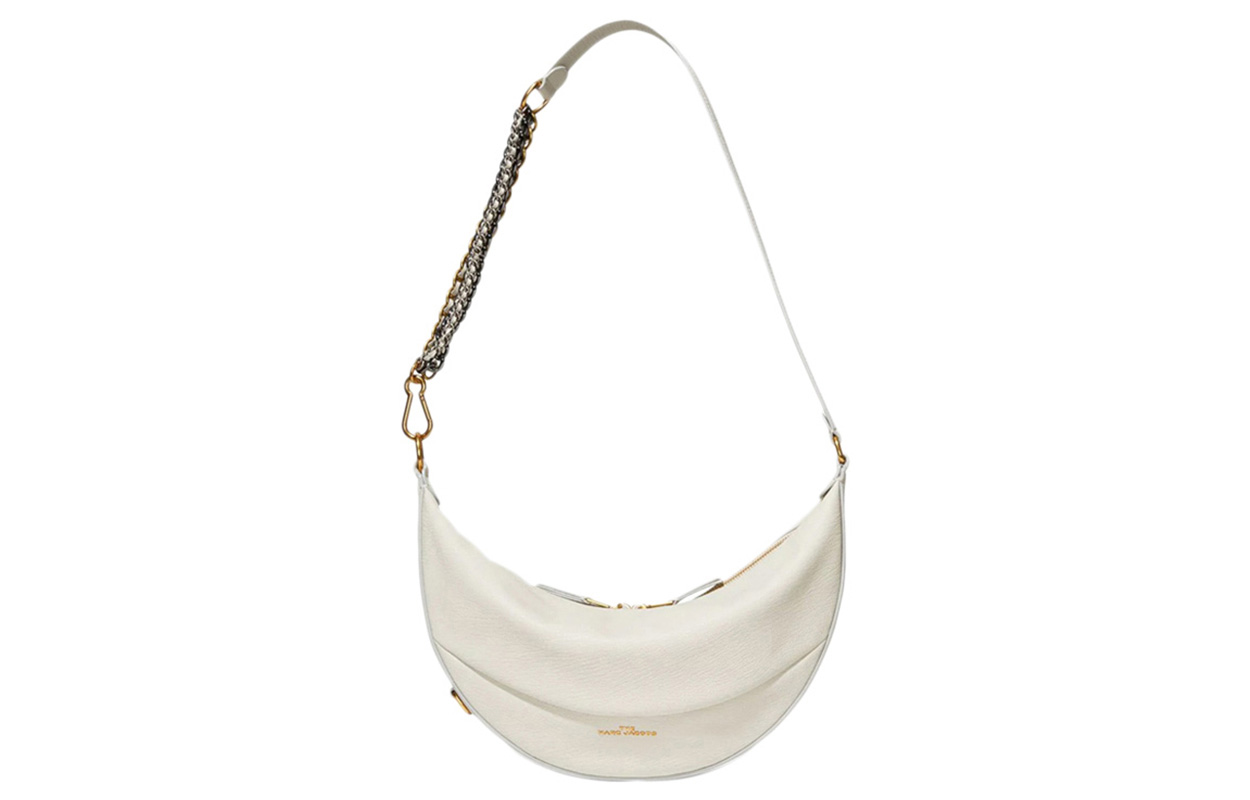 MARC JACOBS Кожаная сумка через плечо из коровьей кожи, средняя женская белая
MARC JACOBS Кожаная сумка через плечо из коровьей кожи, средняя женская белая